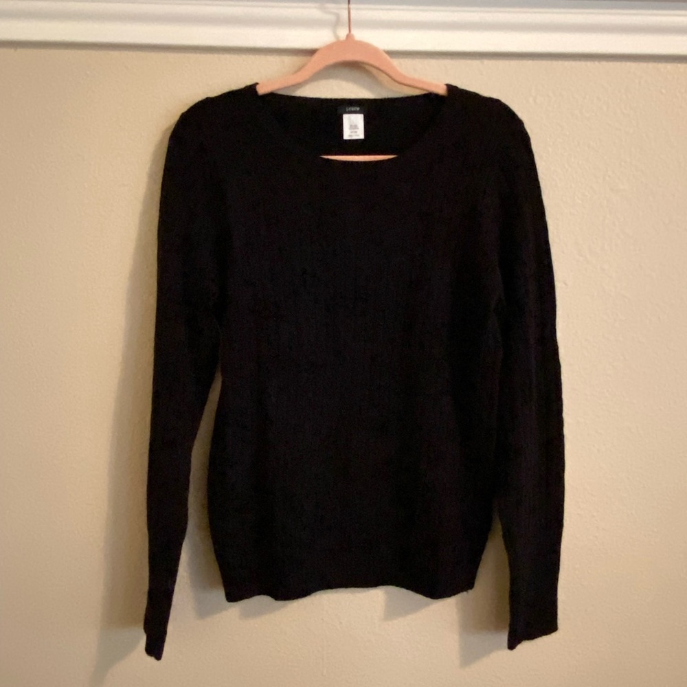 Women’s J. Crew cable knit sweater